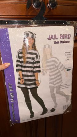 Jail Bird. Teen. Girl. Halloween costume. Extra small/small. New.