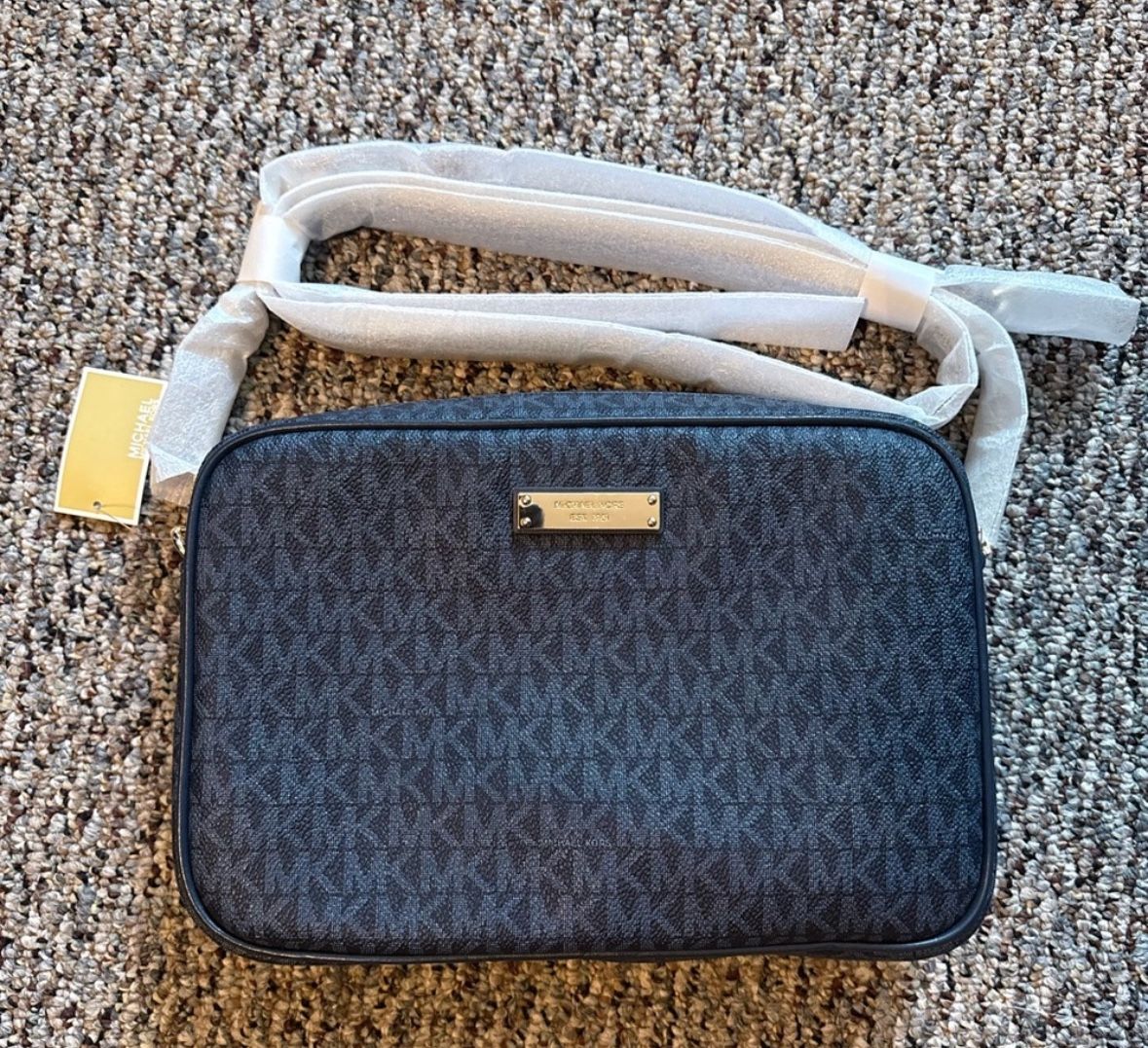 NWT Michael Kors Blue Crossbody Bag
