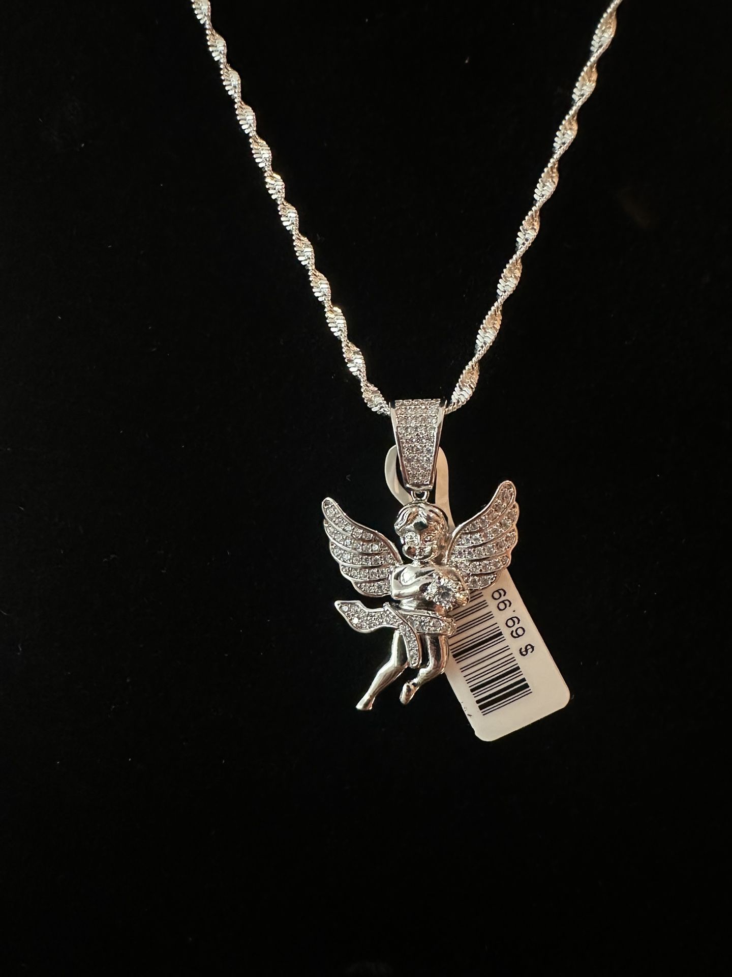18’ Rope chain With Baby Angel