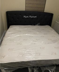 King bed with mattress included