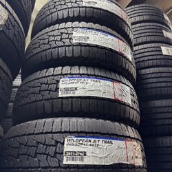 New Falken 225/55R17 All Terrain Tires