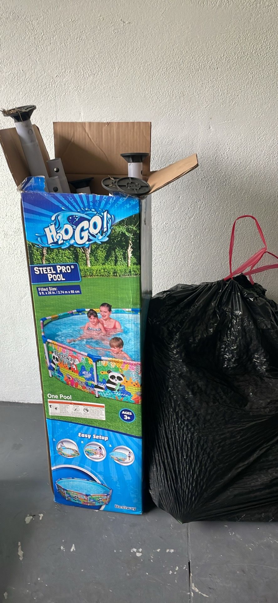 H2O GO Pool 9ft Wide
