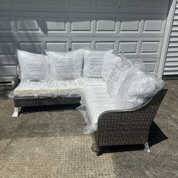 New Patio Sectional By Hampton Bay