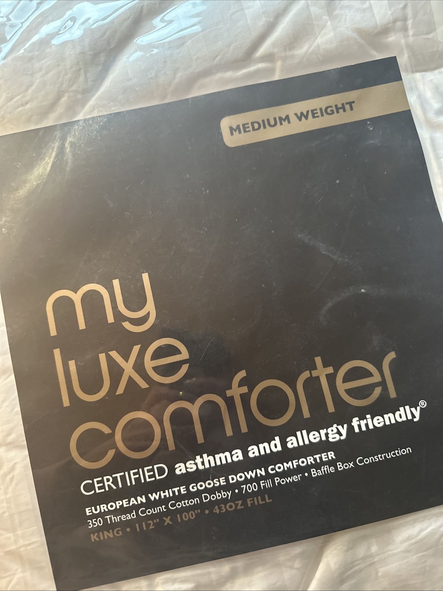 My Luxe Comforter Goose Down 