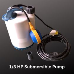 1/3 Horsepower Submersible Pump