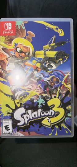 Splatoon 3 (trade for super smash bros ult with case)