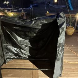 Amagabeli Firewood Log Rack Outdoor 4ft Heavy Duty Logs Holder for Fireplace Indoor Outdoor Adjustab