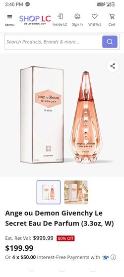 Ange ou demon le secret perfume