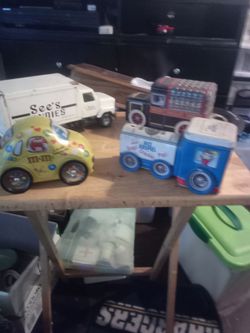 Vintage transperion items.