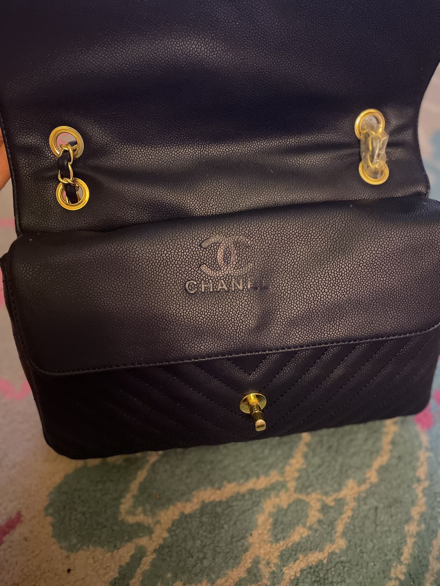 Chanel Dark Royal Blue Flap Bag