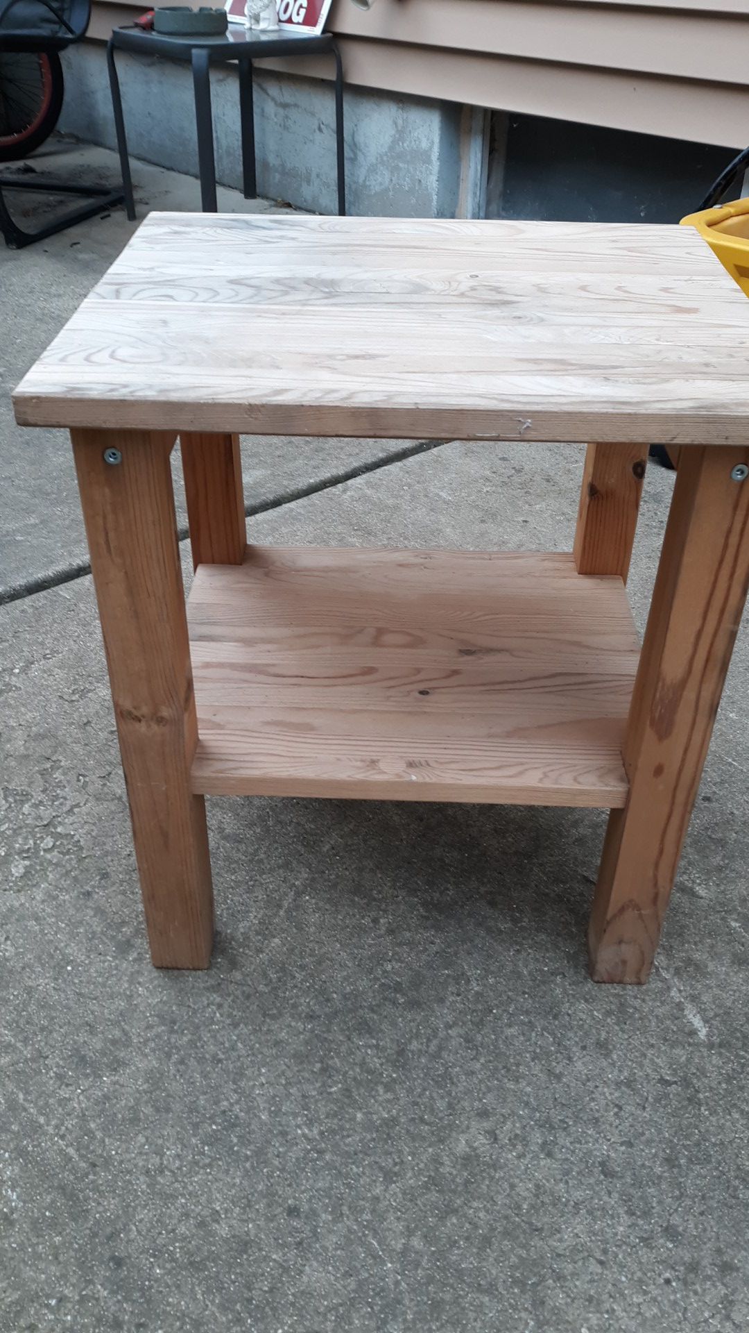 Small Wood side table