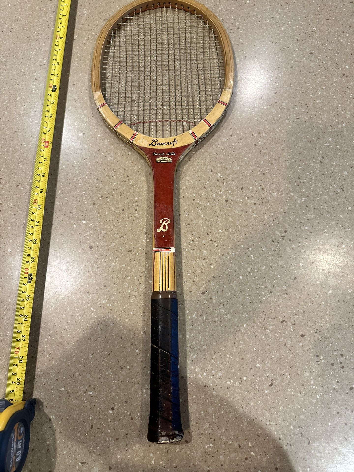 Vintage Bancroft Forest Hills Tennis Racket 