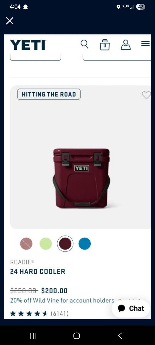 Yeti Cooler