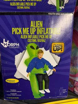 Inflatable alien costume