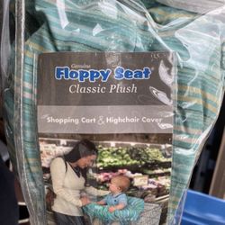Floppy Seat High Chair/ Grocery Cart Cover-used 