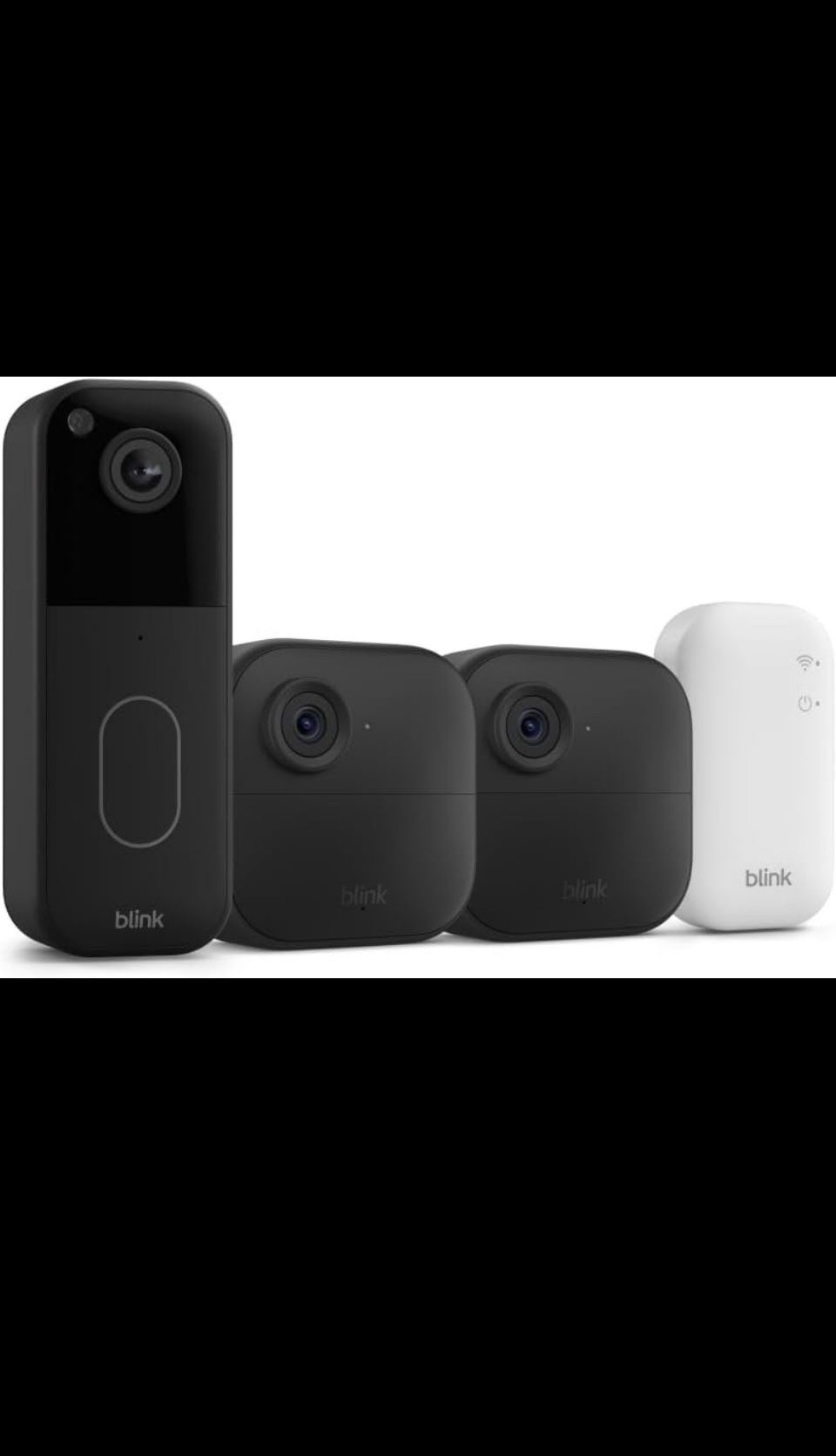 Blink Outdoor 4 Wireless Smart Security System video Doorbell, Sync Module Core