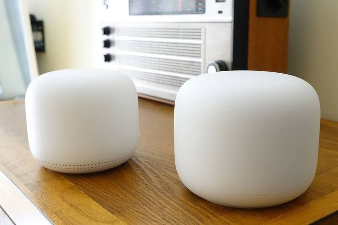 Google Nest Wifi Router AC2200 Smart Mesh Wi-Fi Router 4 pack