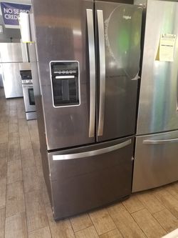 Whirlpool 3 doors refrigerator