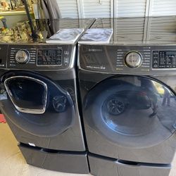 Samsung Washer And Dryer Front Extra Large Drum 