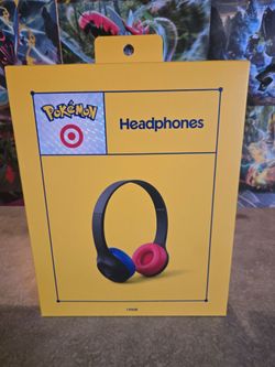 NEW! Pokemon x Target: Pikachu Wireless Headphones [SEALED]