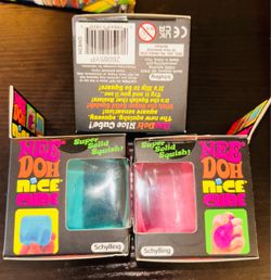 NeeDoh Nice Cube Stress Toy 3-Pack