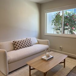 CB2 - Tuffare Nomad Snow Sleeper Sofa - Moving Sale