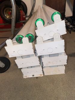 4 Ft Fluorescent Light Fixtures 