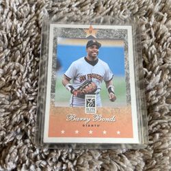 Barry bonds Baseball Card