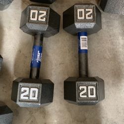 Dumbbells 20lbs