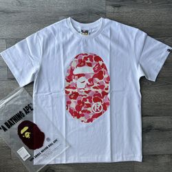 Bape ABC Camo Big Ape Head Tee   