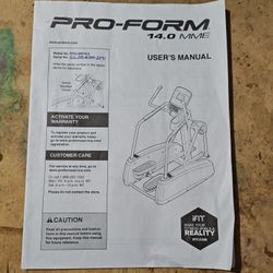 Proform
Ellipticals 