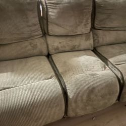 Two piece sectional