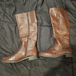 Brown Boots Size 9.5