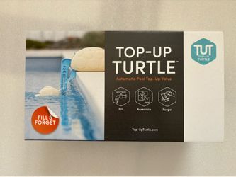 Top Up Turtle - Automatic Pool Filler – Auto Filler for Pool, Ponds & Water Features – Pool Water Leveler Auto Fill w/Adjustable Float Arm – UV-Protec