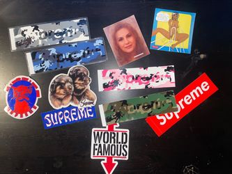 Supreme Sticker Pack Mixed Lot