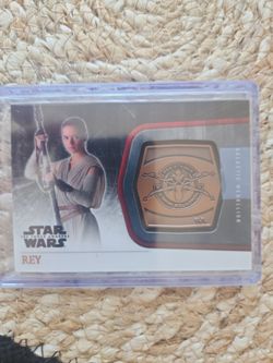 Rey bronze medalion card