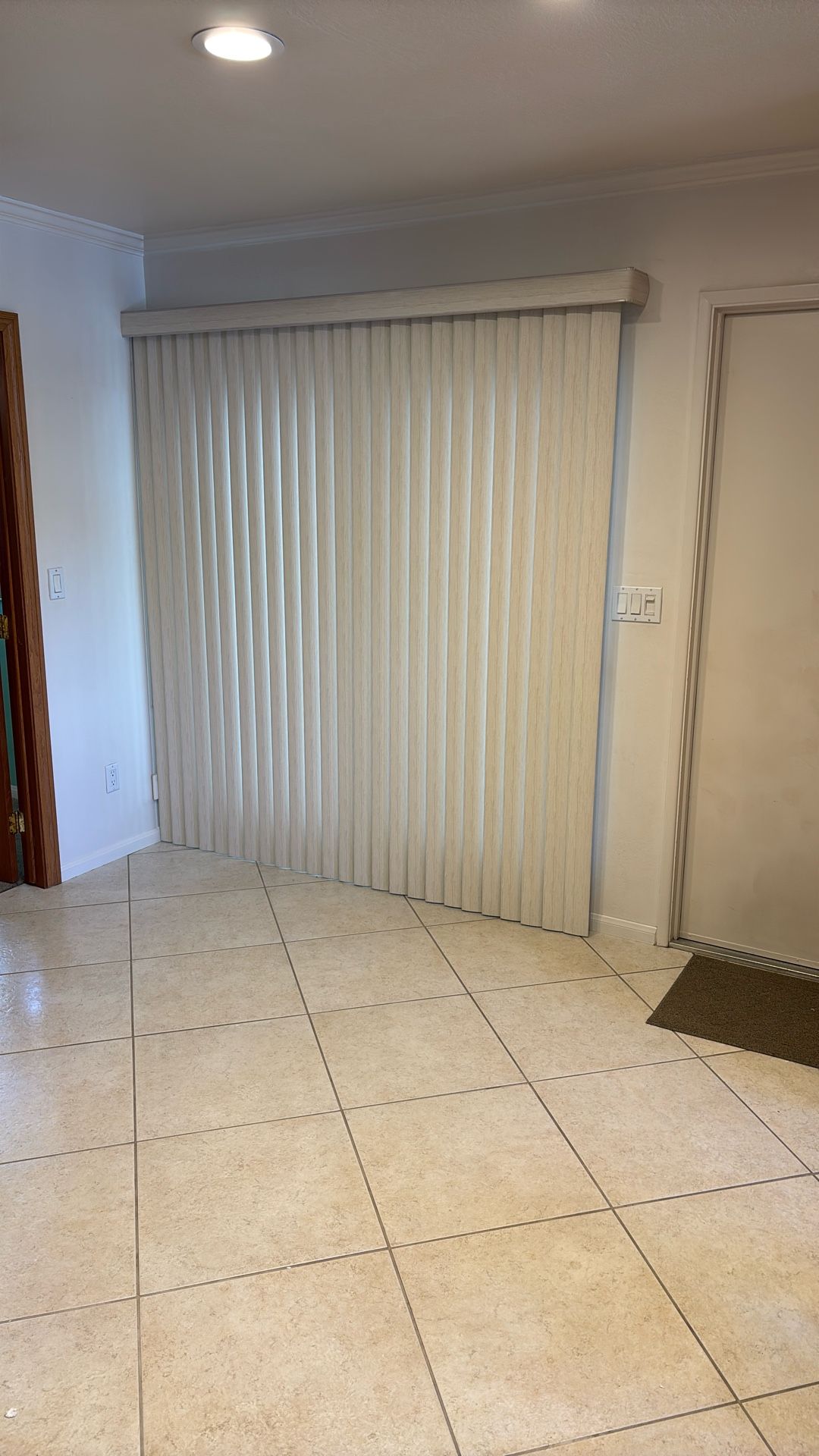 Textured Vertical Blinds