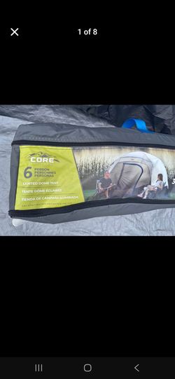 Core Equipment 6 person Lighted Tent