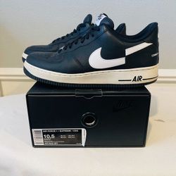 Size 10.5 Supreme CDG Air Force one shoes 