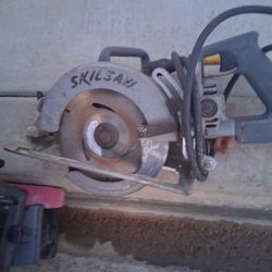 Skilsaw. Worm Drive Circular Saw