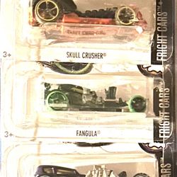 Hot Wheels Fright Cars Complete Set Of 5