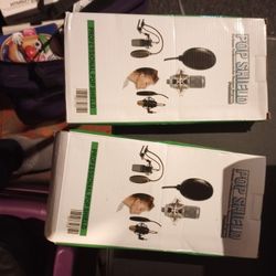 Studio Mics An Pop Filtersz