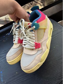Air Jordan 4 Retro SP Union Taupe Haze Size 9.5 Men’s Used
