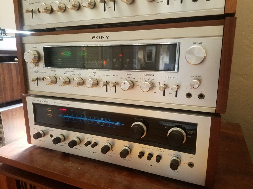 Two Vintage Receivers