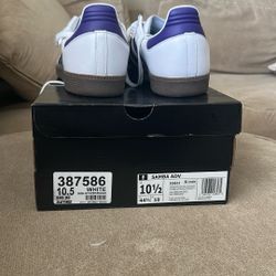 Adidas Samba ADV White/Purple/Gum