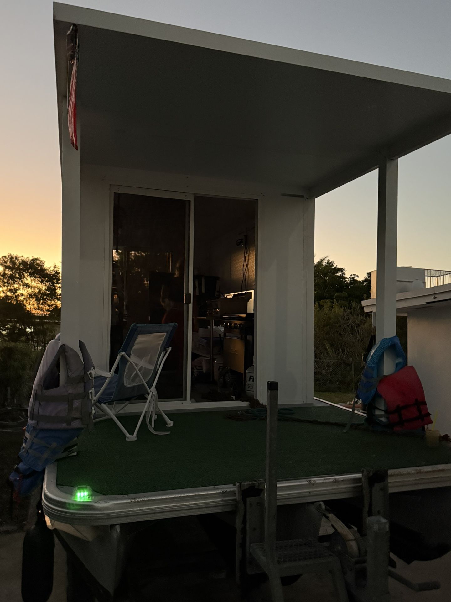 Triton Pontoon 24’ Food Boat