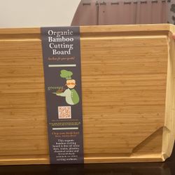Organic Bamboo Cutting Board