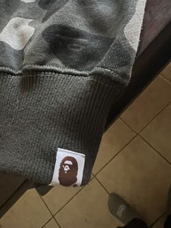 Black/grey Camo Shark Bape Hoodie Full Zip up for Sale in Killeen, TX -  OfferUp