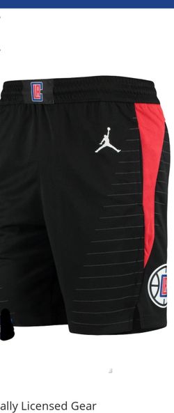 Men's LA Clippers Nike White/Red Shorts