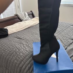 Leather Black Boots